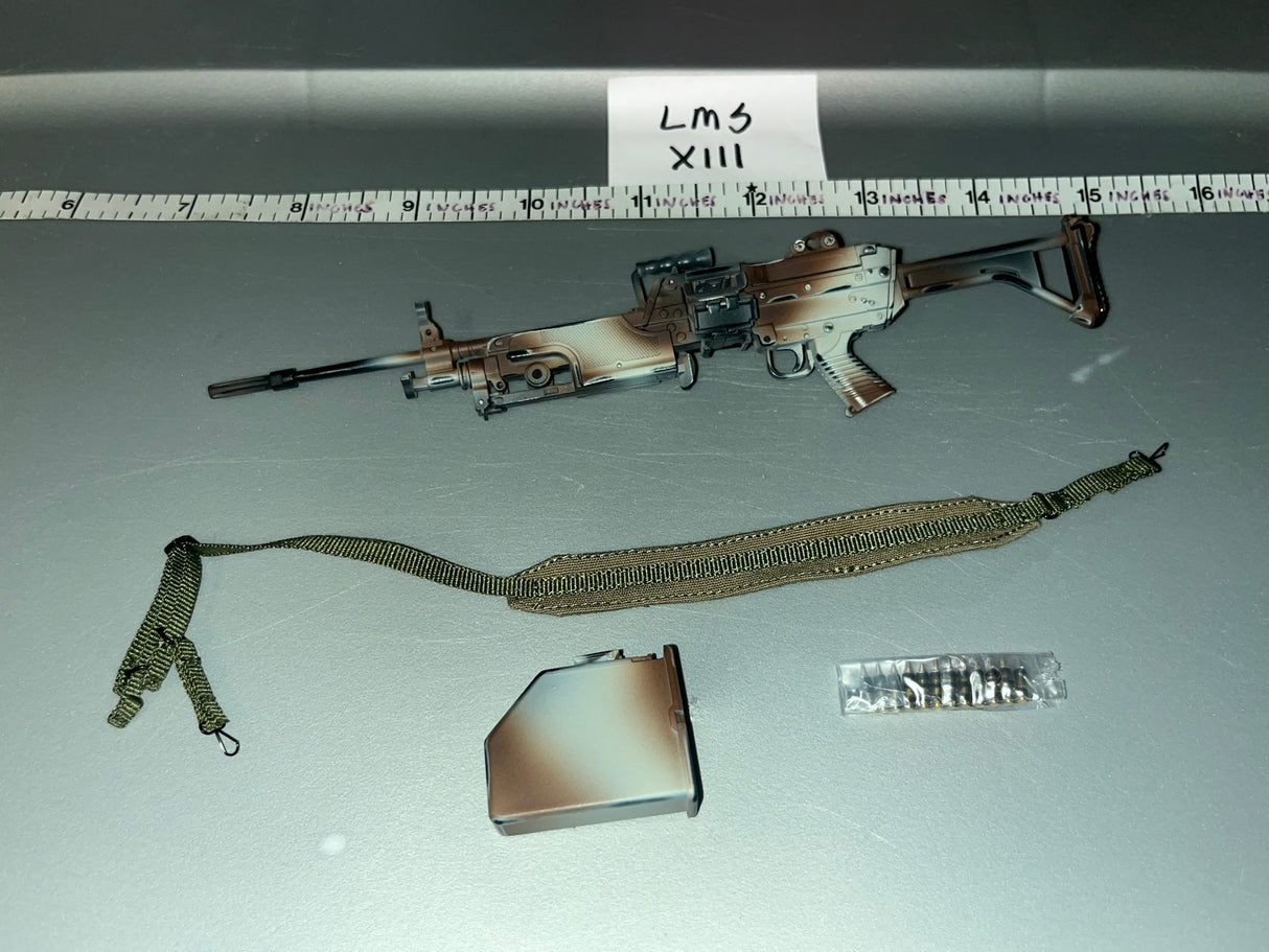 1:6 Scale Modern British SAW Gun - DAM U.K. British SAS Gulf War Gunner