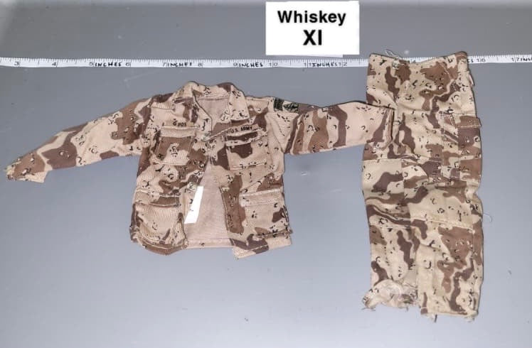 1/6 Scale Modern Era Chocolate Chip BDU Uniform