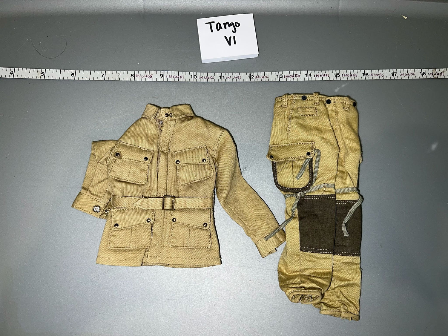 1/6 Scale WWII US  Paratrooper Uniform - Soldier Story