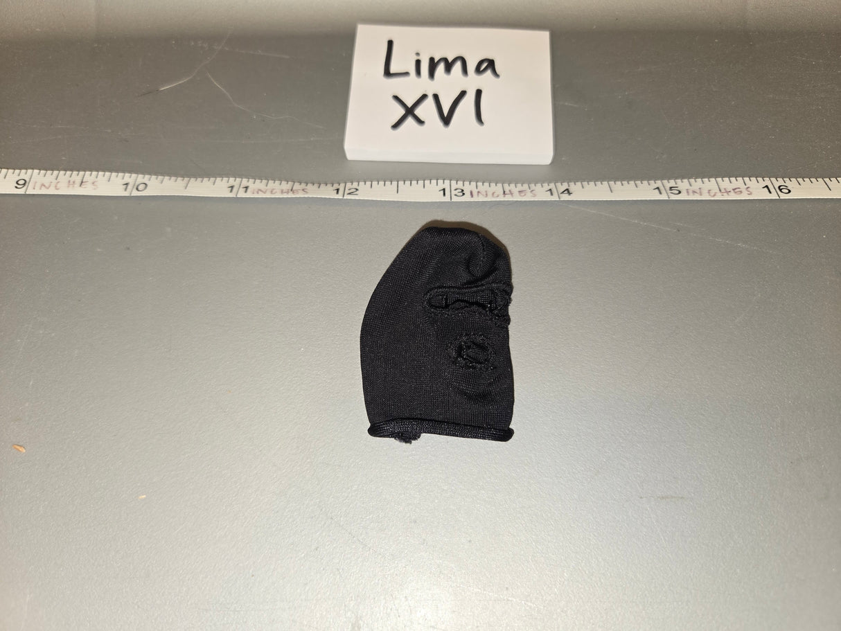 1/6 Scale Modern Era Black Balaclava Ski Mask