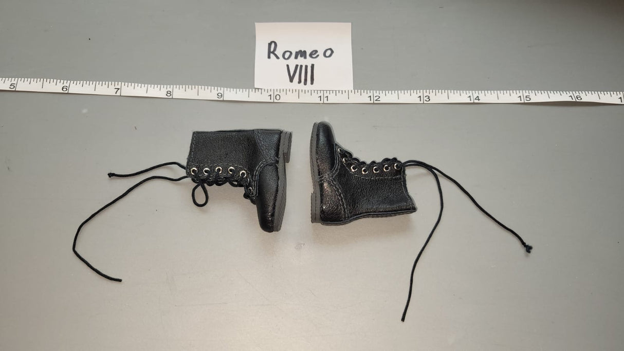 1/6 Scale WWII German Leather Fallschirmjager Boots - ITPT