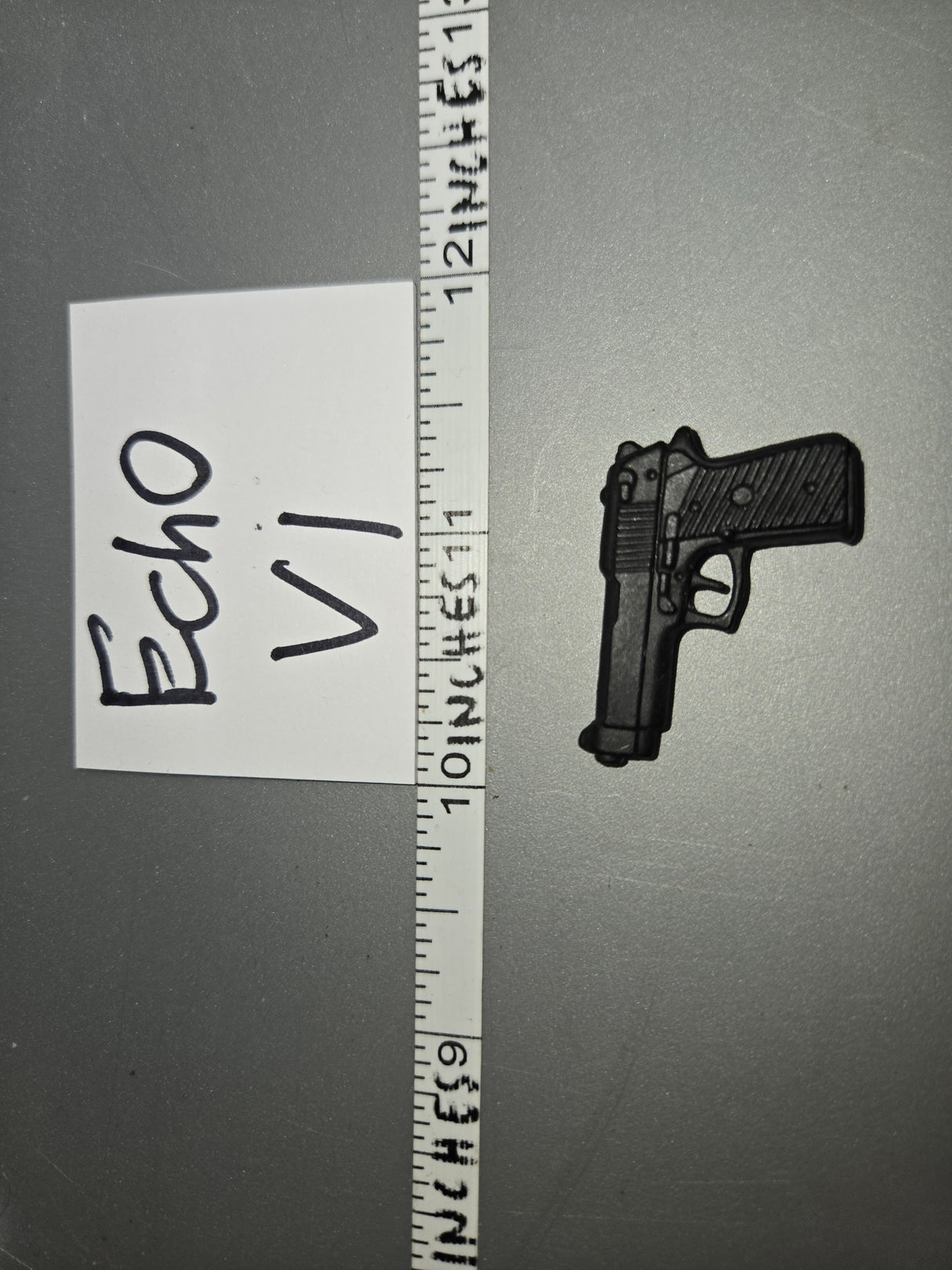 1/6 Scale Modern Pistol