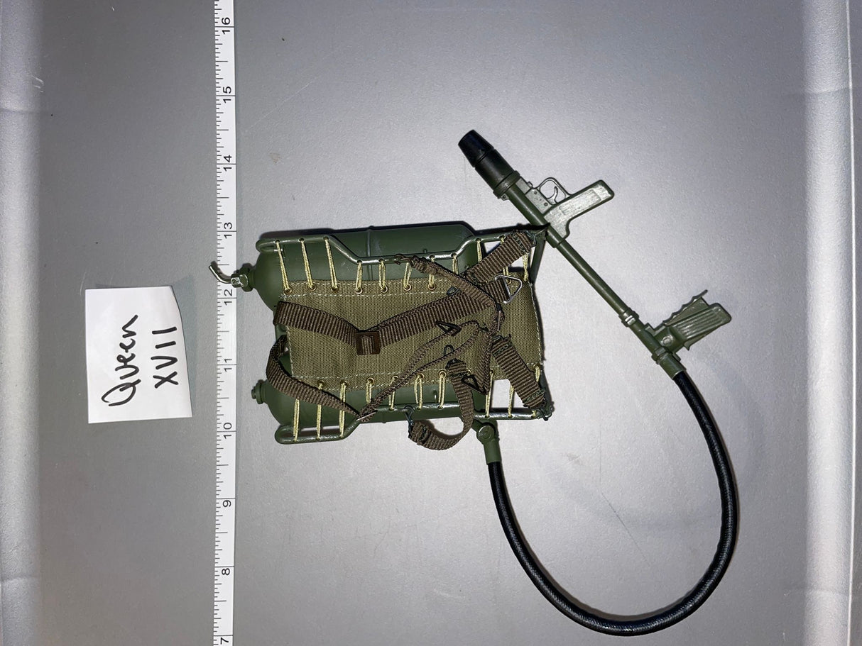 1/6 Scale WWII US Metal Flame Thrower - Soldier Story US Marine