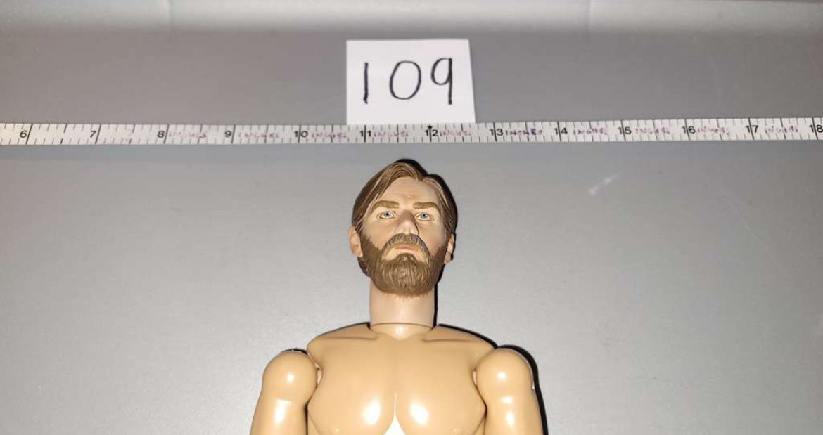 1/6 Scale Nude Sideshow Star Wars Obi Wan Kenobi Nude Figure