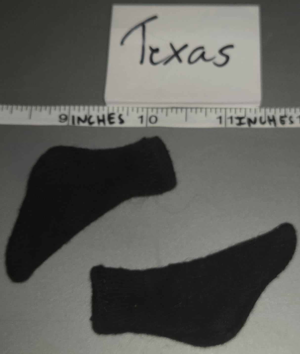 1:6 Scale Modern Era Black Socks