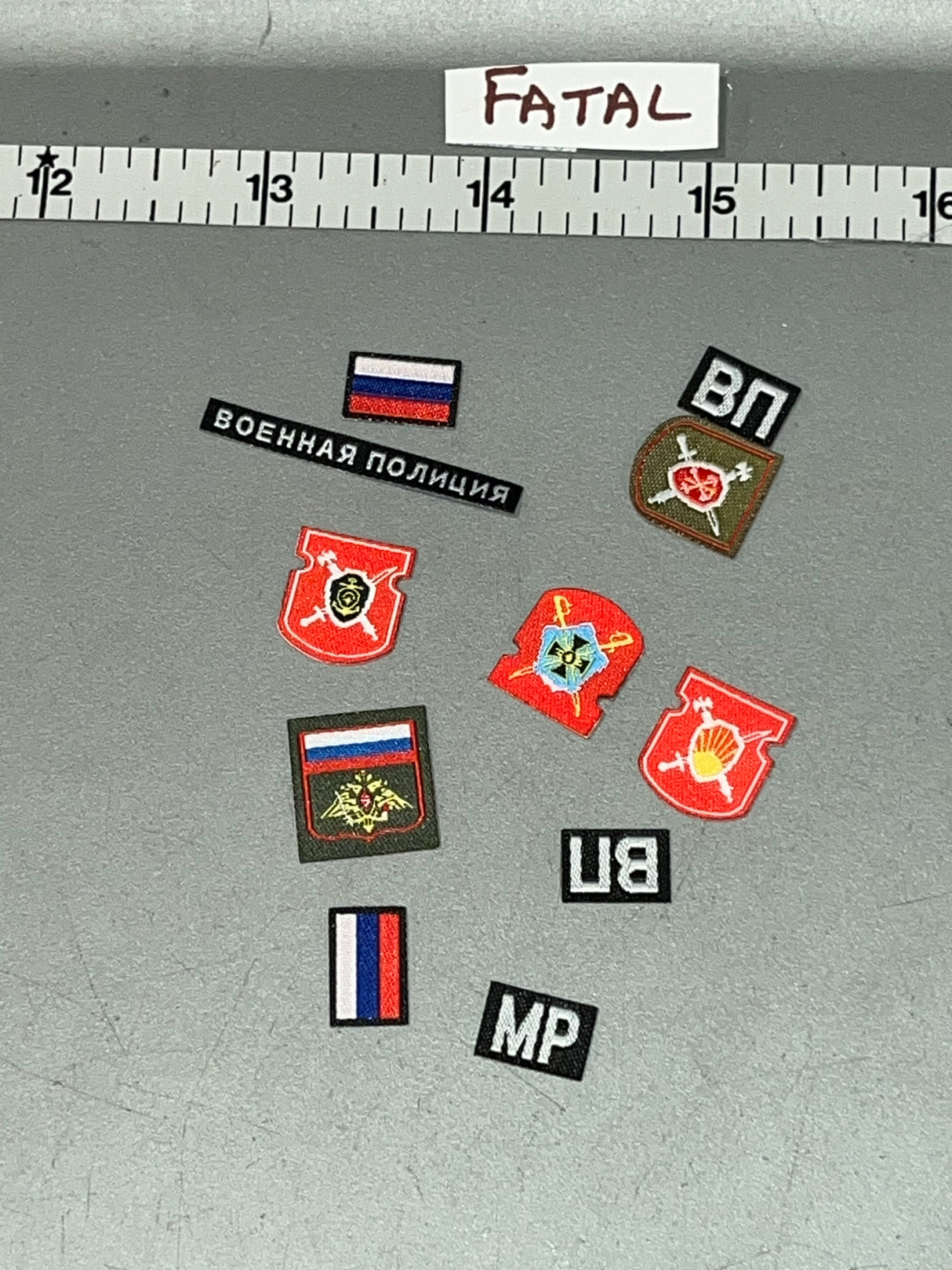 1/6 Scale Modern Era Russian Patches - DAM