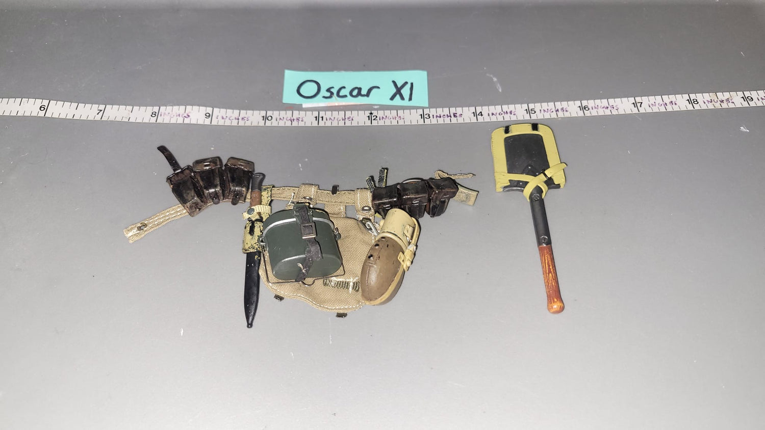 1/6 Scale WWII German Tropical Afrika Korps Field Gear