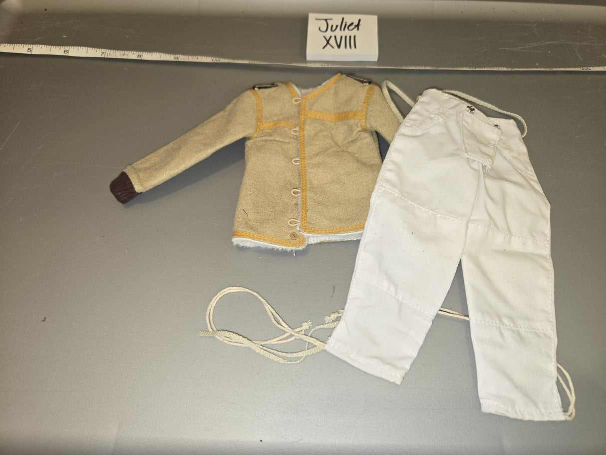 1/6 Scale WWII German Sheepskin Coat and Winter Pants