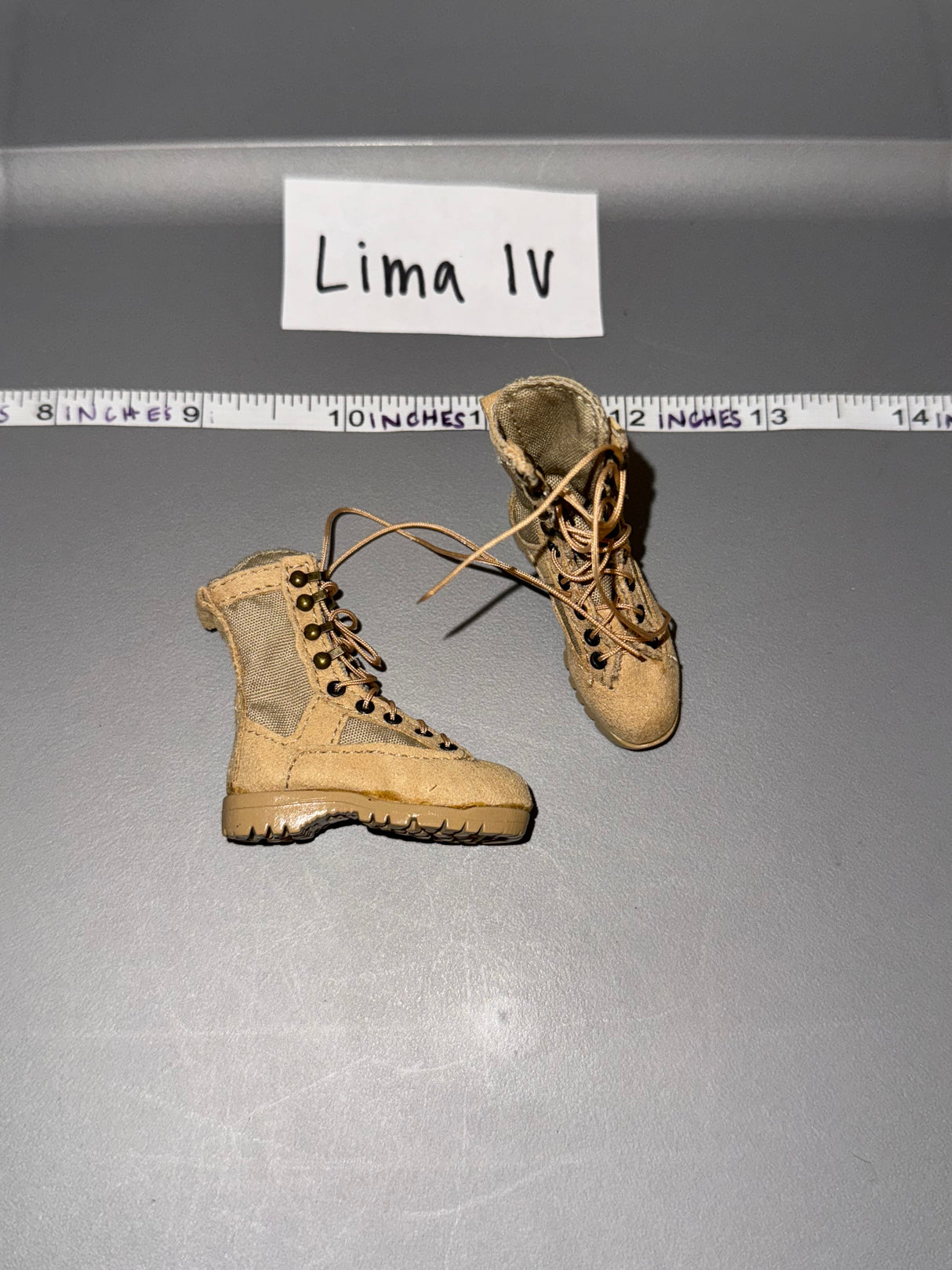 1/6 Scale Modern Era Cloth / Leather Combat Boots