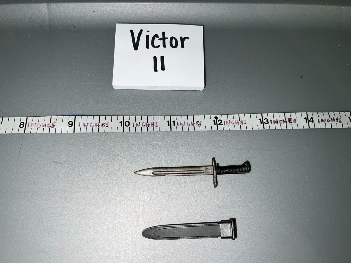 1/6 Scale WWII US M1 Bayonet and Sheath -