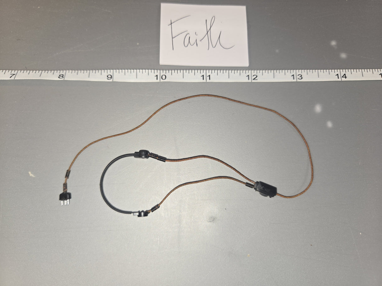 1/6 Scale WWII German Tanker Throat Mic