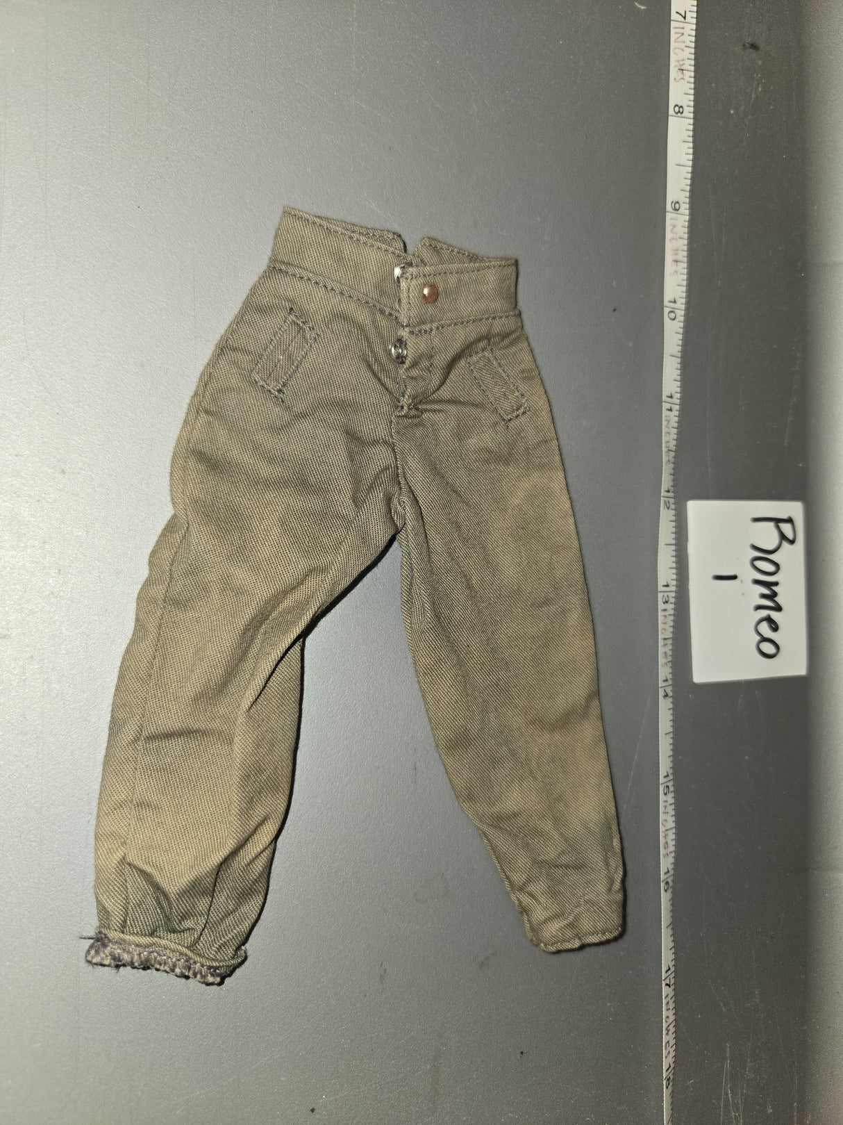 1/6 Scale WWII German Grey Pants
