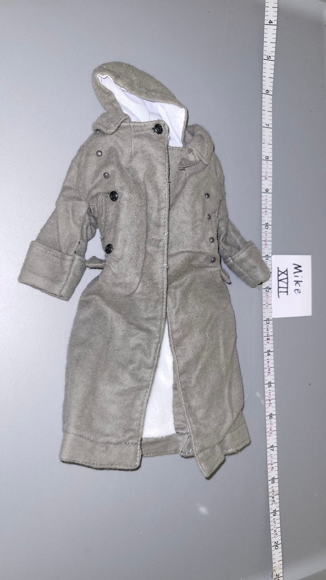 1:6 WWII German Heavy Duty Greatcoat with Hood