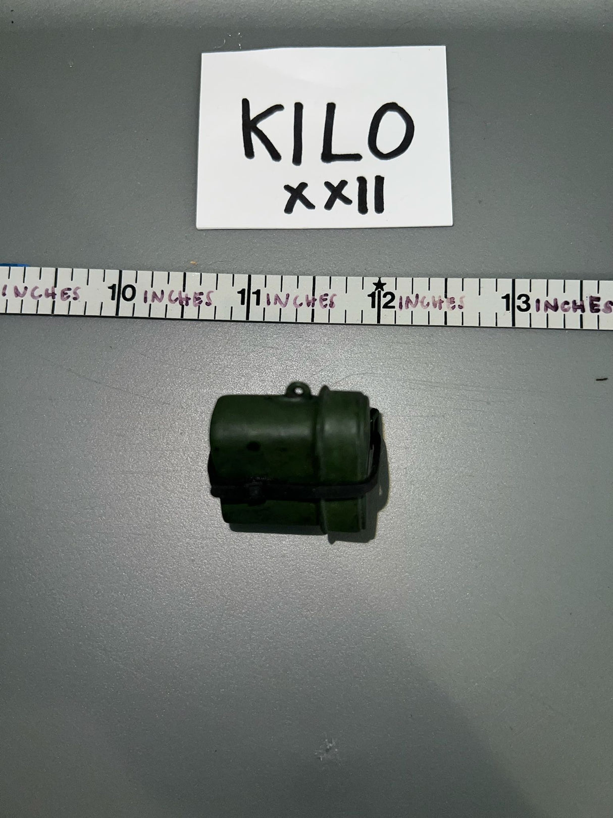 1/6 Scale WWII German Metal Mess Kit