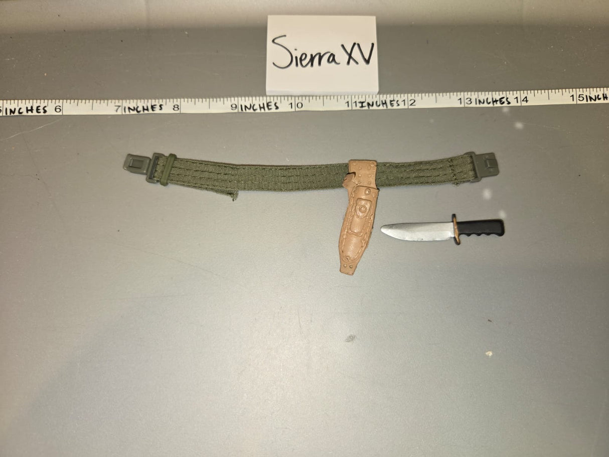 1/6 Scale Modern Era Belt and Knife