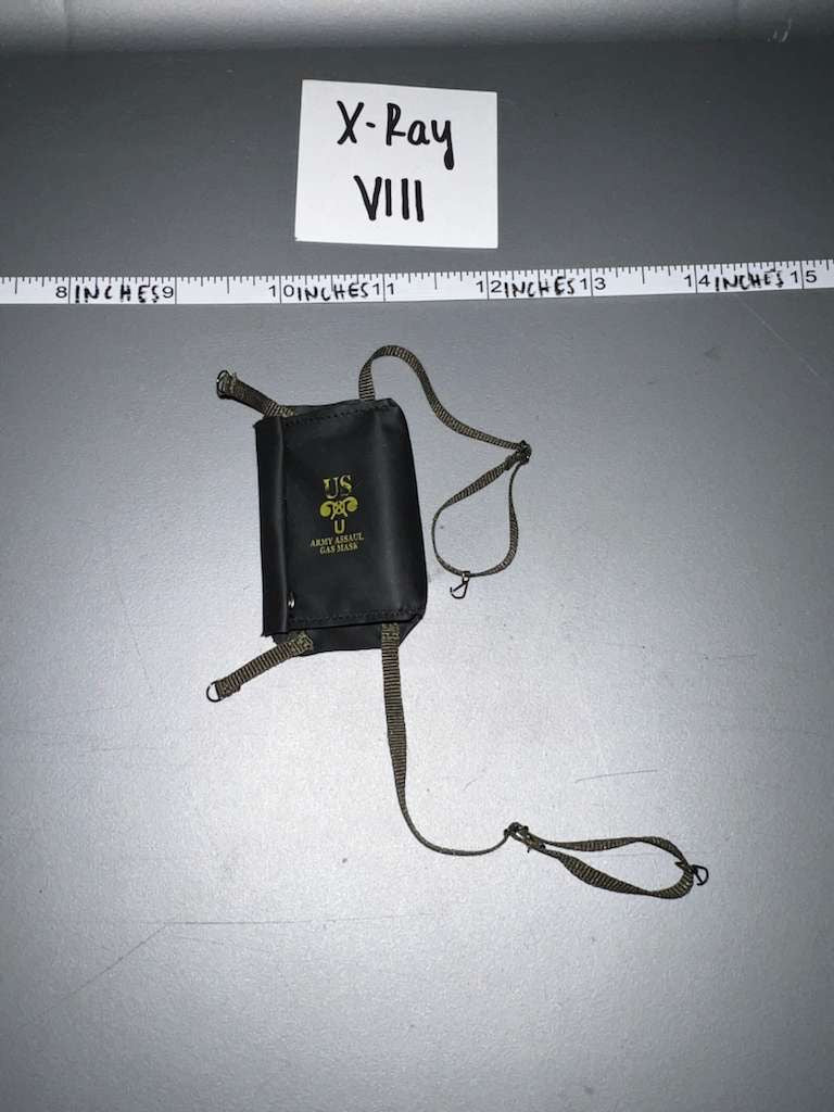 1/6 Scale WWII US Cloth Gas Mask Bag