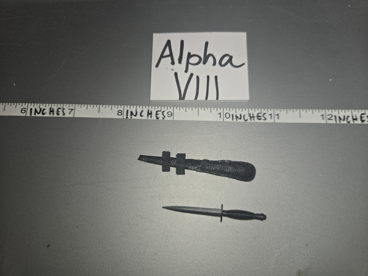 1:6 Scale WWII British Commando Dagger