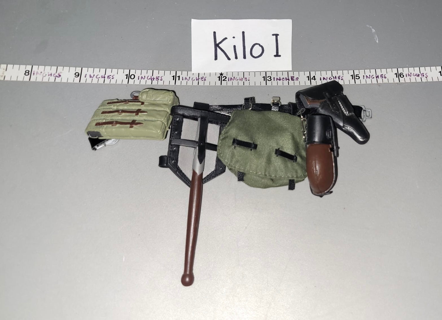1/6 Scale WWII German Field Gear