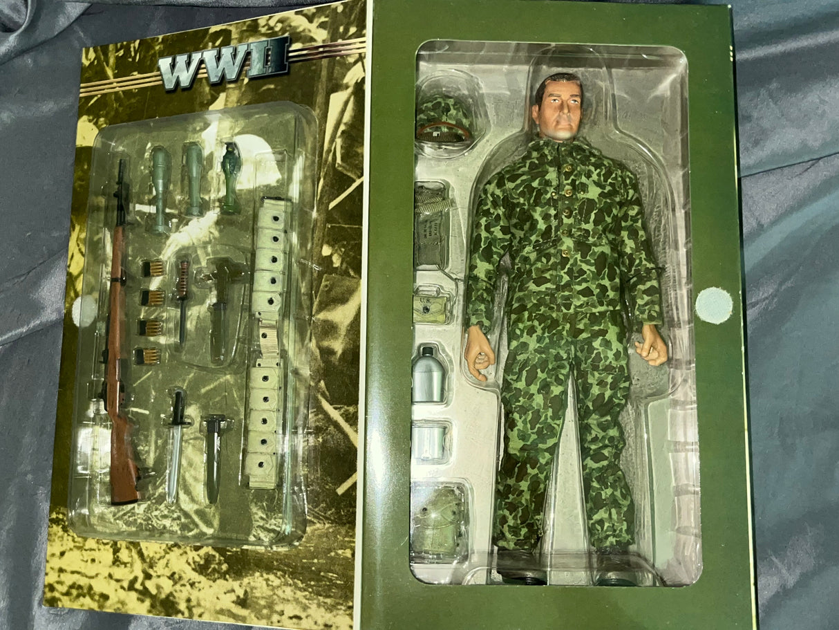 1/6 Scale WWII US Marine Infantry Figure Dusty Rhodes - NIB BBI