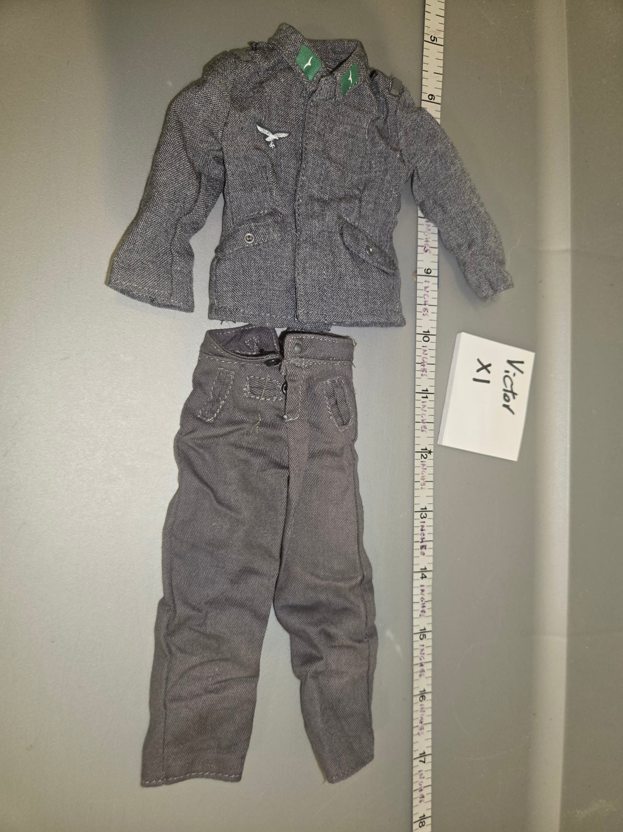 1/6 Scale WWII German Luftwaffe Field Division Uniform