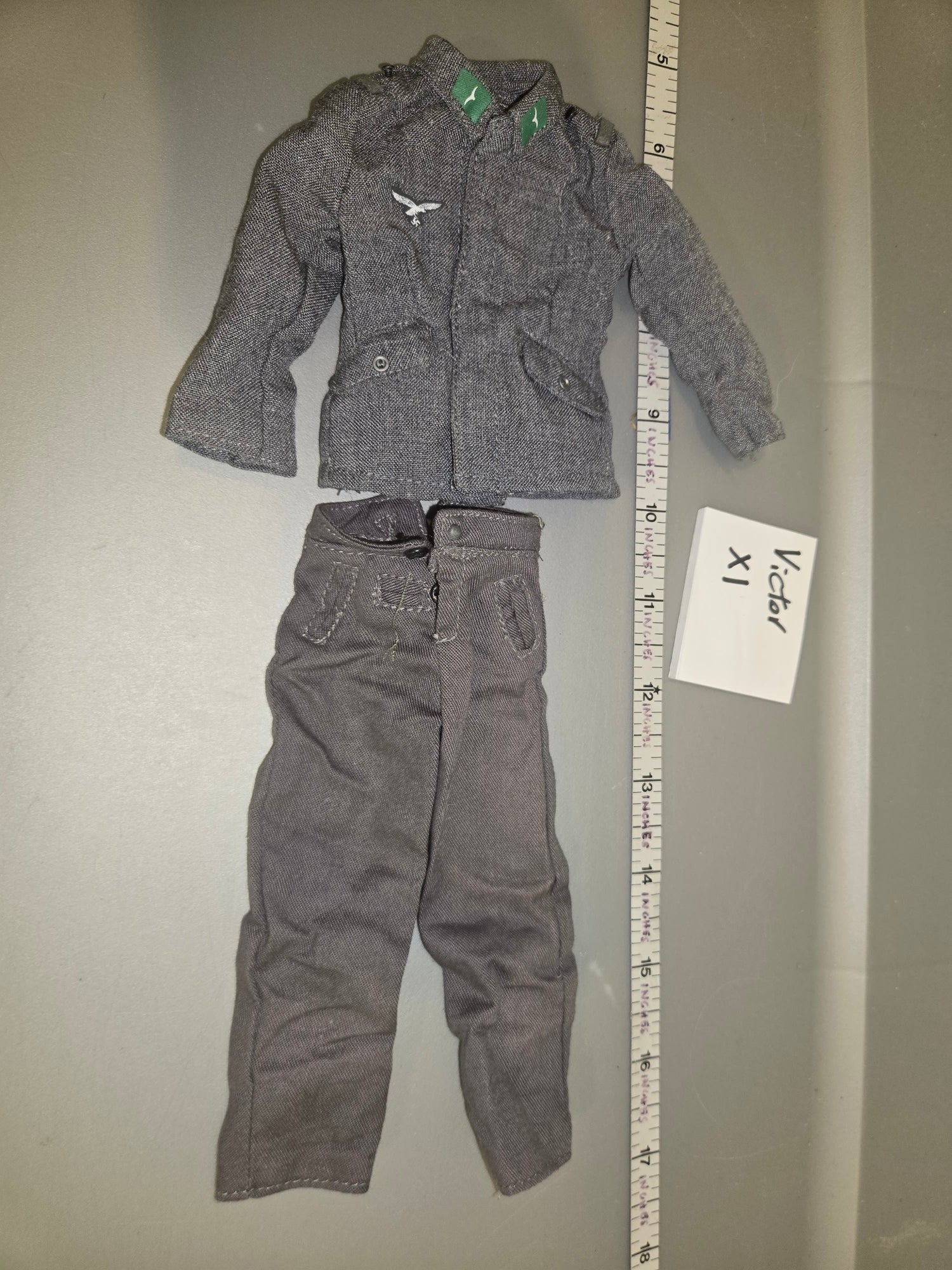 1/6 Scale WWII German Luftwaffe Field Division Uniform