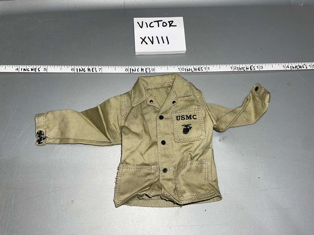1/6 Scale WWII USMC Blouse Dungaree Shirt