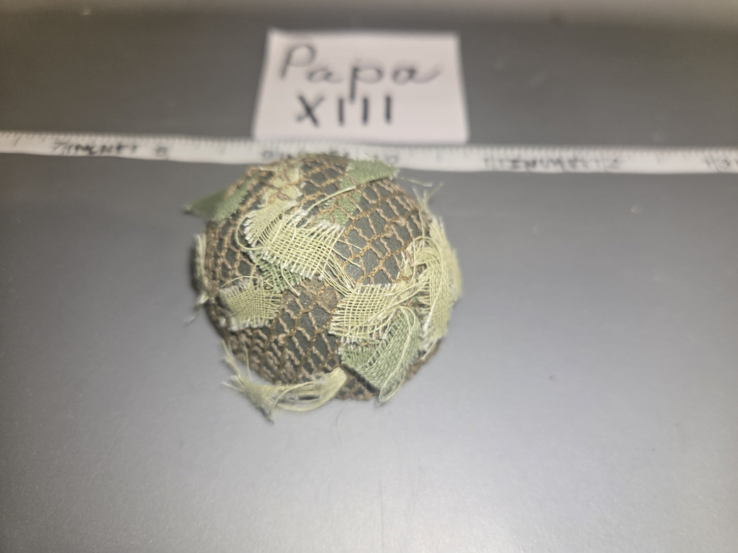 1/6 Scale WWII British Paratrooper Helmet - Metal