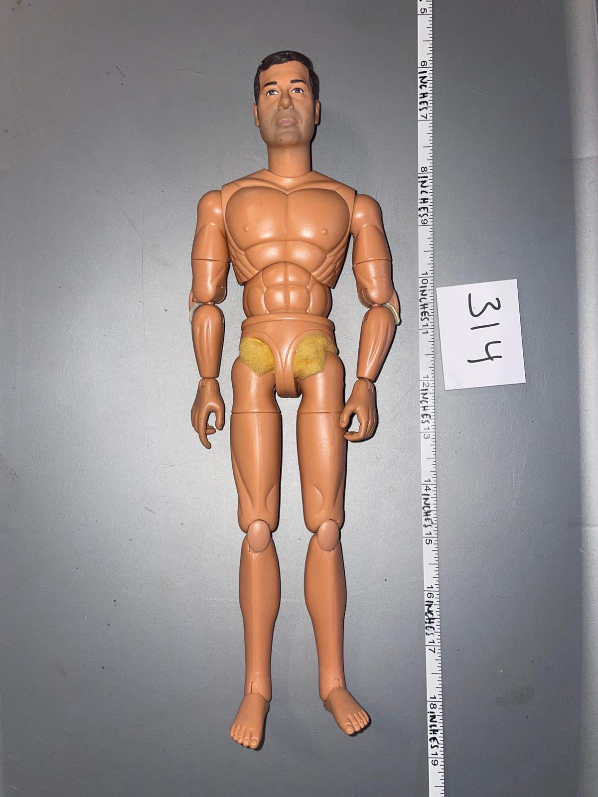 1/6 Scale Nude Power Team Figure