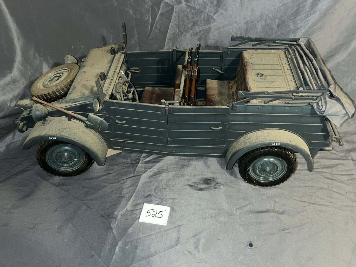 1/6 Scale WWII German Kubelwagon - Dragon - Weathered