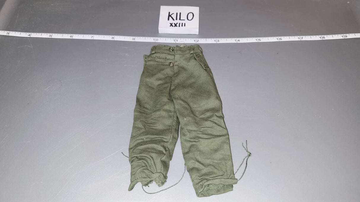 1/6 Scale WWII German Grey Tanker Pants