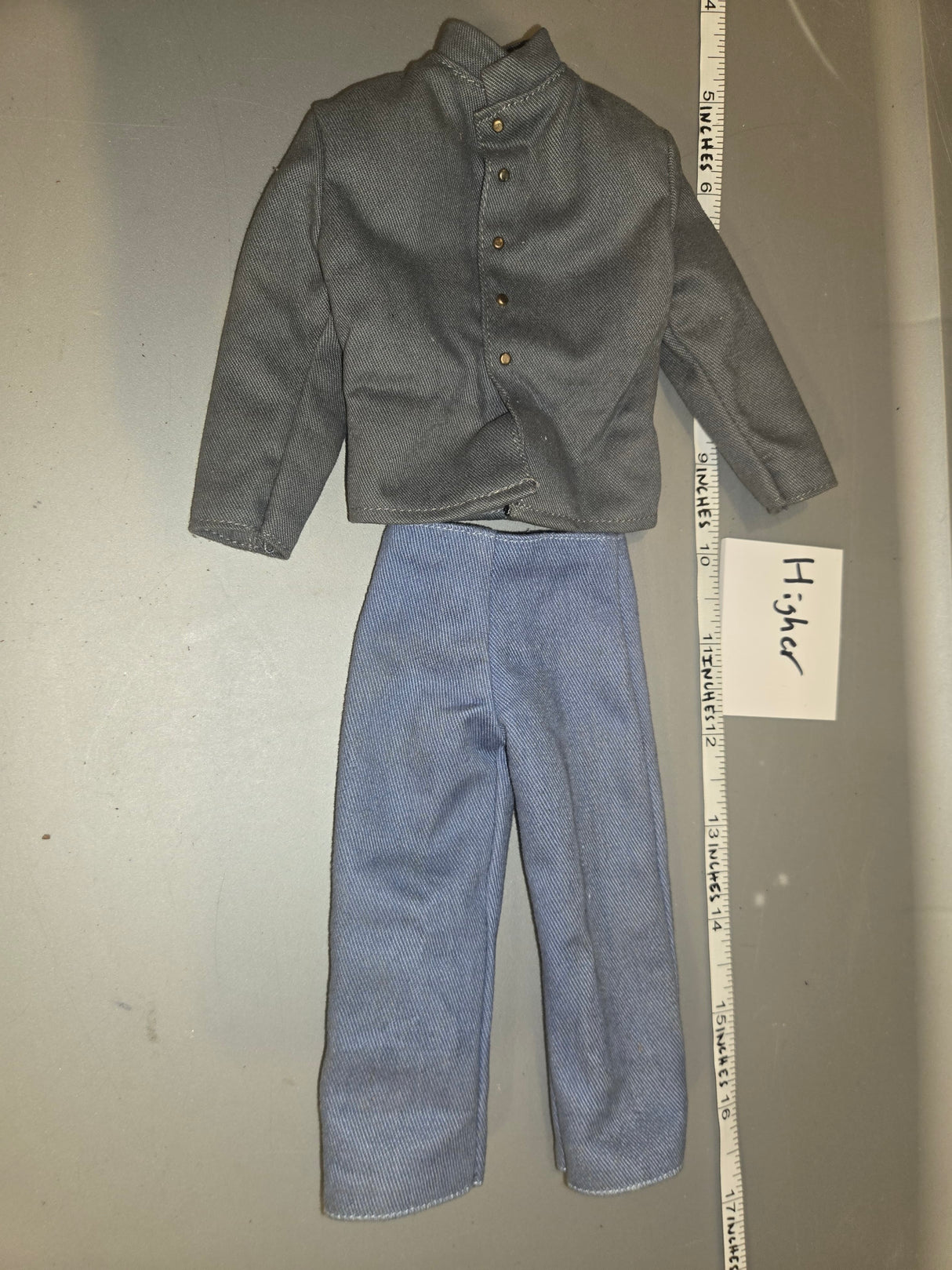 1/6 Scale Civil War Confederate Uniform - Sideshow