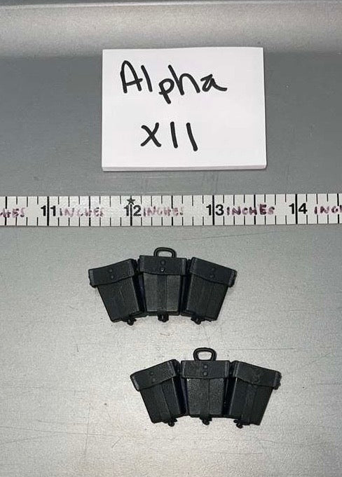 1/6 Scale WWII German Kar-98 Pouches