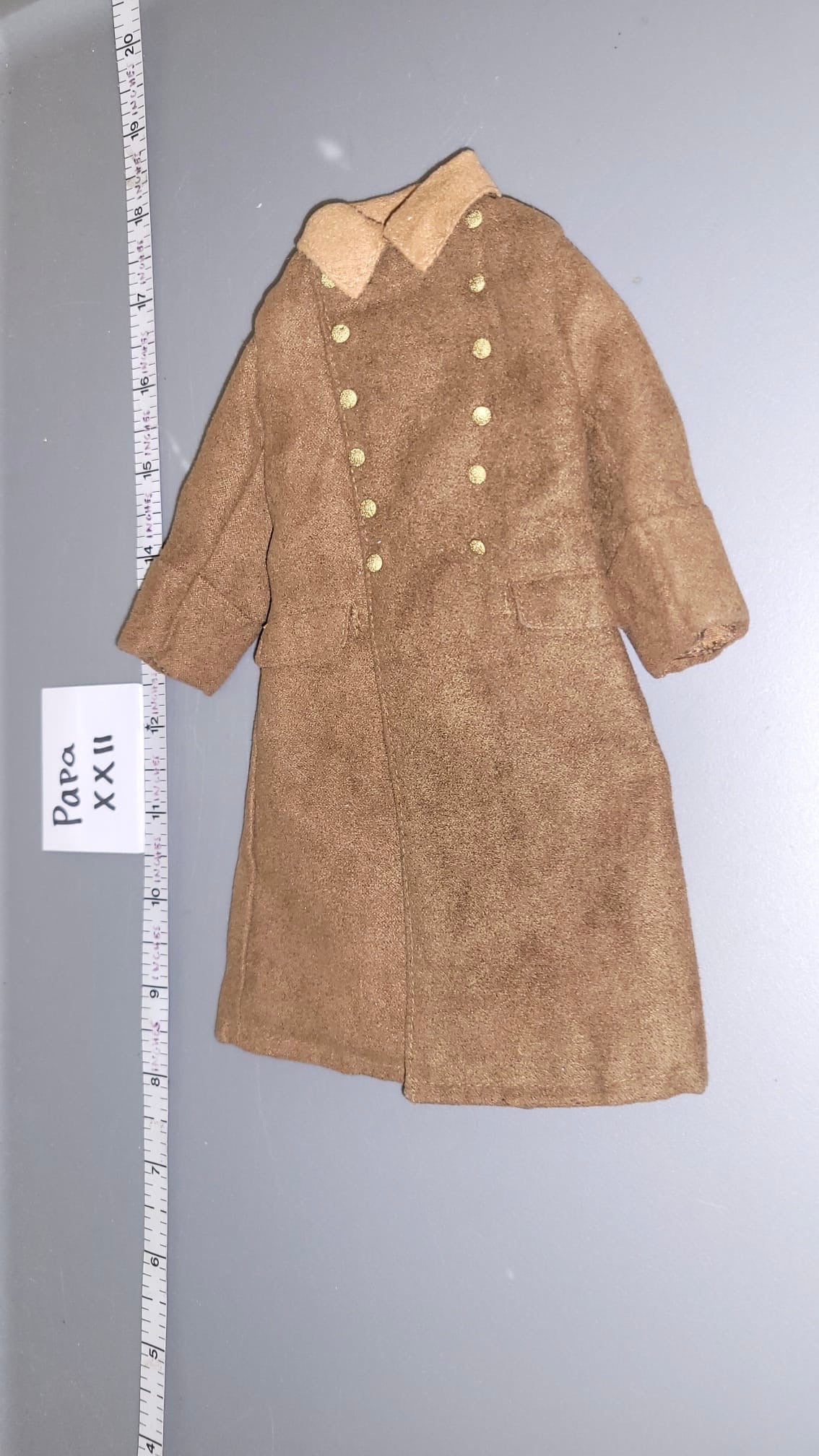 1/6 Scale WWII German Brown Coat