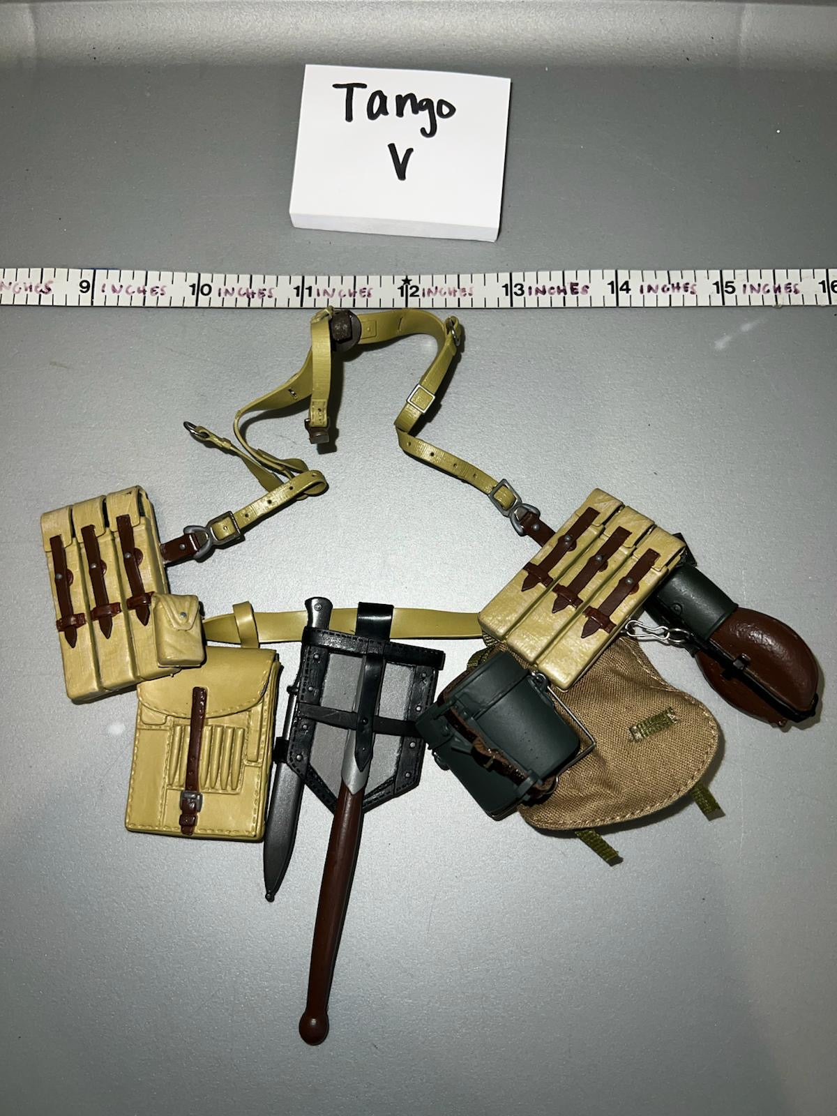 1/6 Scale WWII German Tropical Afrika Korps Field Gear