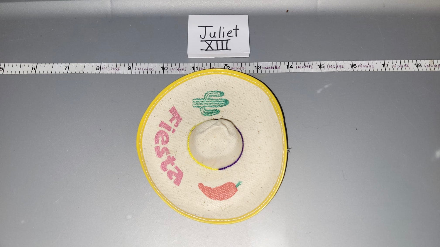 1/6 Scale Western Era Mexican Sombrero Wide-brim Hat