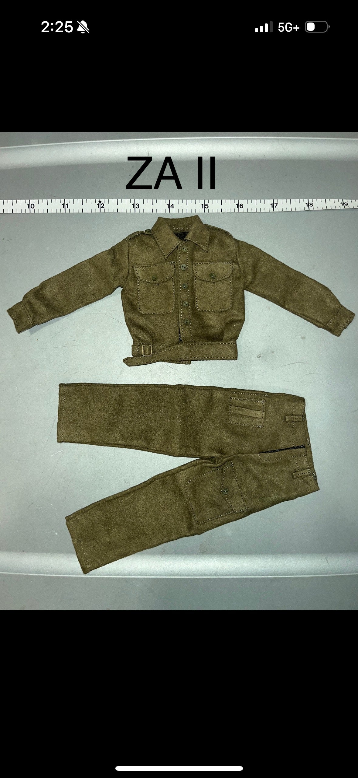 1/6 Scale WWII British 1942 / “1940 Austerity Pattern” Battle Dress Uniform - ZA Exclusive