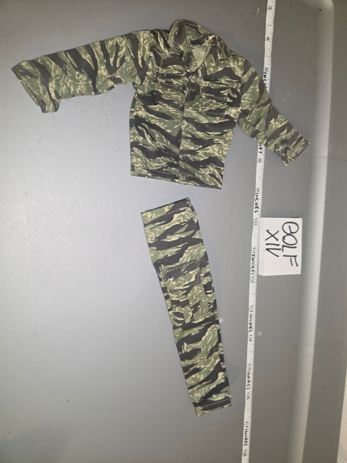 1/6 Scale Vietnam Era US Tiger Stripe Uniform - Ultimate Soldier