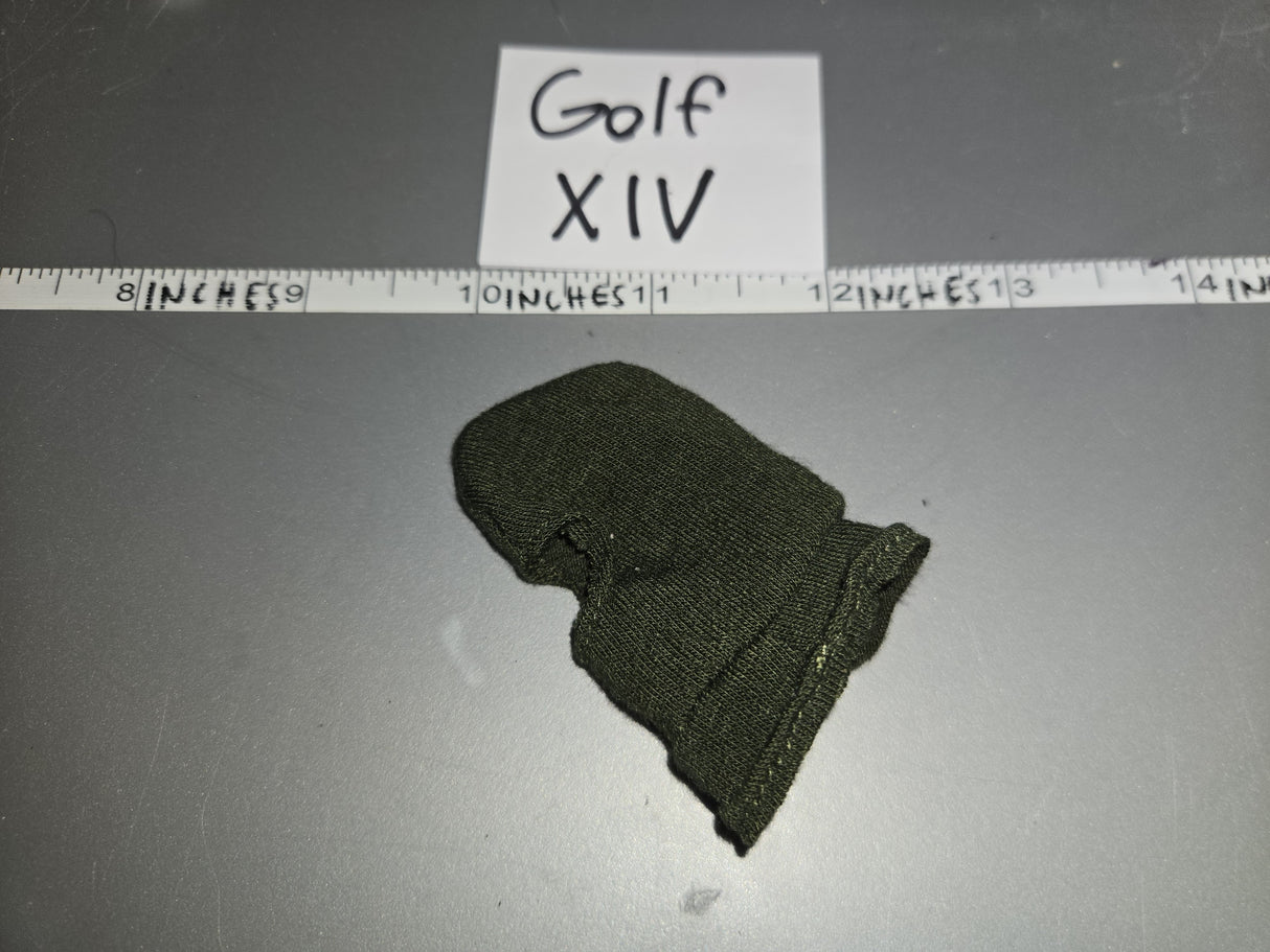 1/6 Scale Modern Era Green Balaclava Mask