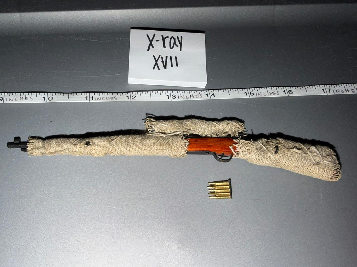 1/6 Scale WWII German Wood and Metal KAR-98 Sniper Rifle