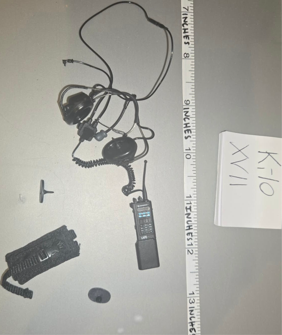 1/6 Scale Modern Era Police Radio