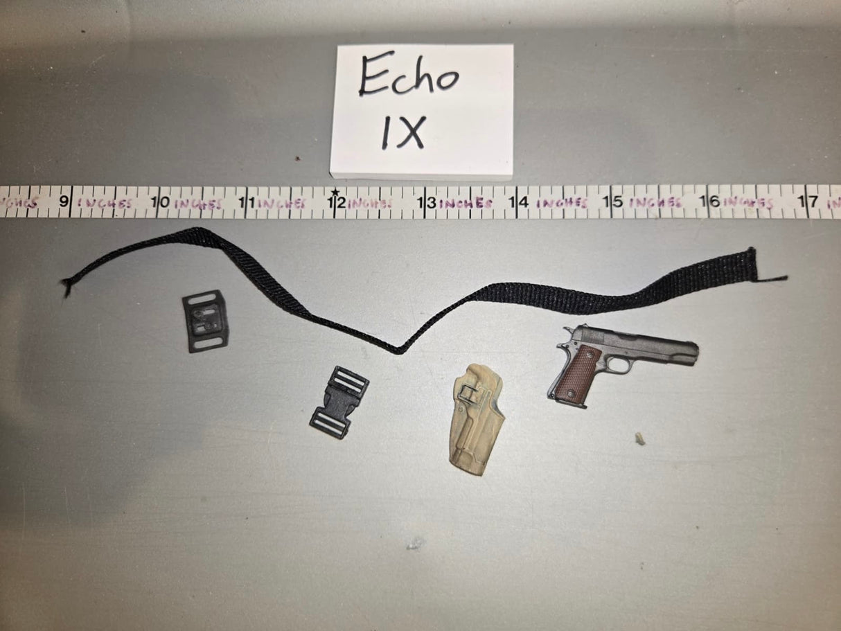 1/6 Scale Modern Pistol and Holster