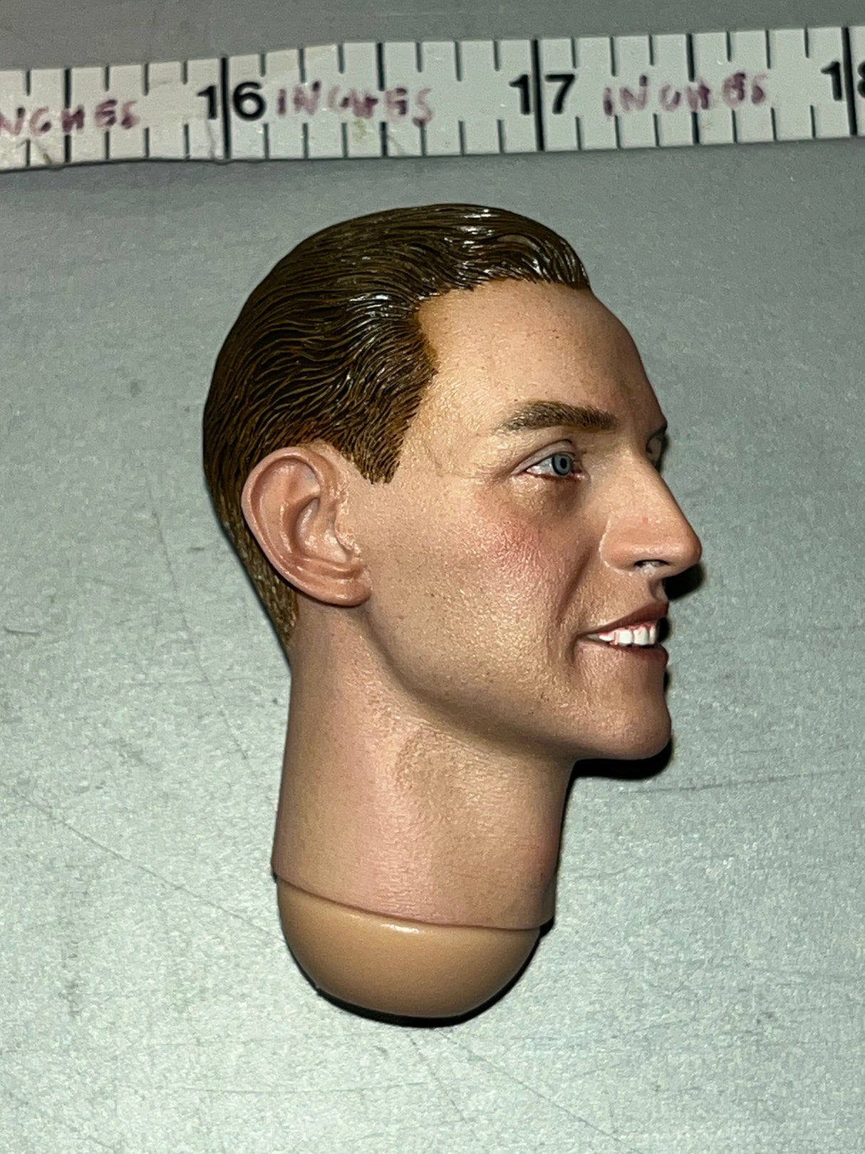 1/6 Scale DID WWII German Luftwaffe Pilot Erich Hartman Head Sculpt