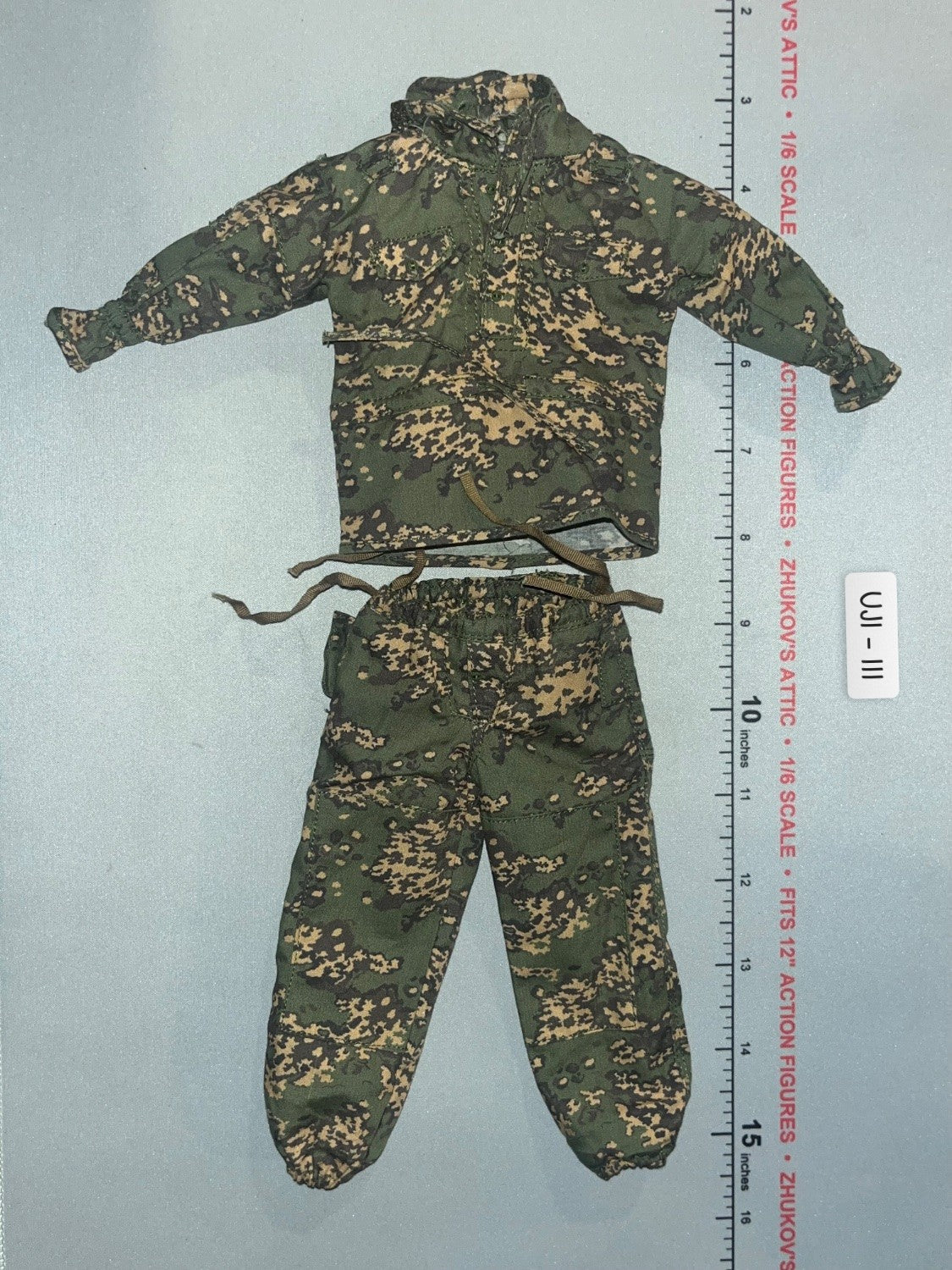 1/6 Scale Modern Era Russian Camouflage Uniform Set - Fsb Vympel—Beslan School Siege UJINDOU
