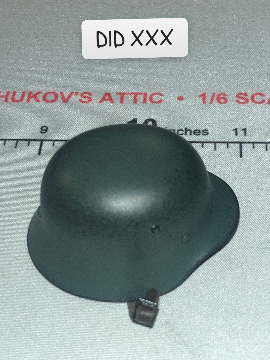 1/6 Scale WWII German M35 Steel Helmet - GD Infantry Mortarman – Bruno DID D80195