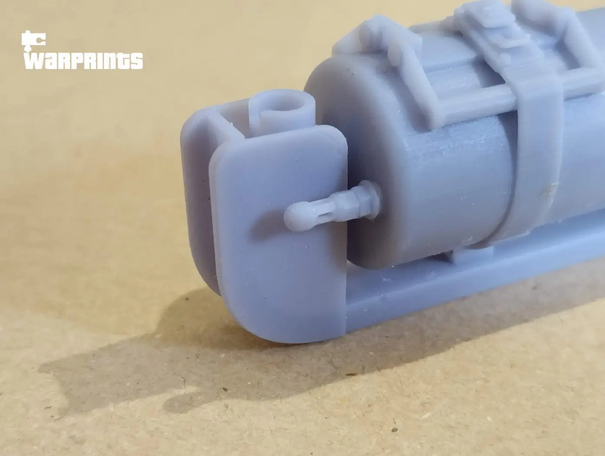 1/6 Scale WWII German Vehicle / Tank Tetra Fire Extinguisher - Unfinished Model Kit - Warprints