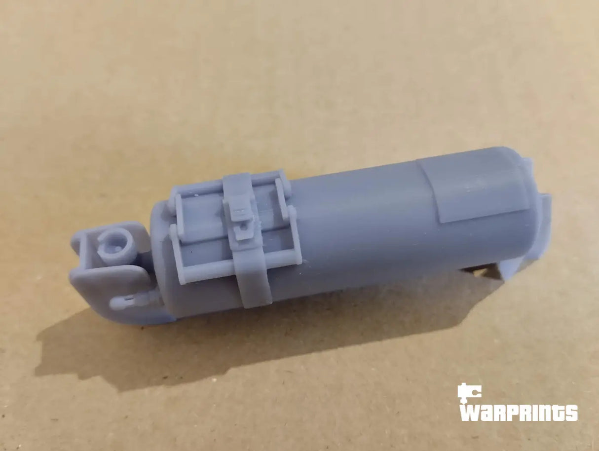 1/6 Scale WWII German Vehicle / Tank Tetra Fire Extinguisher - Unfinished Model Kit - Warprints