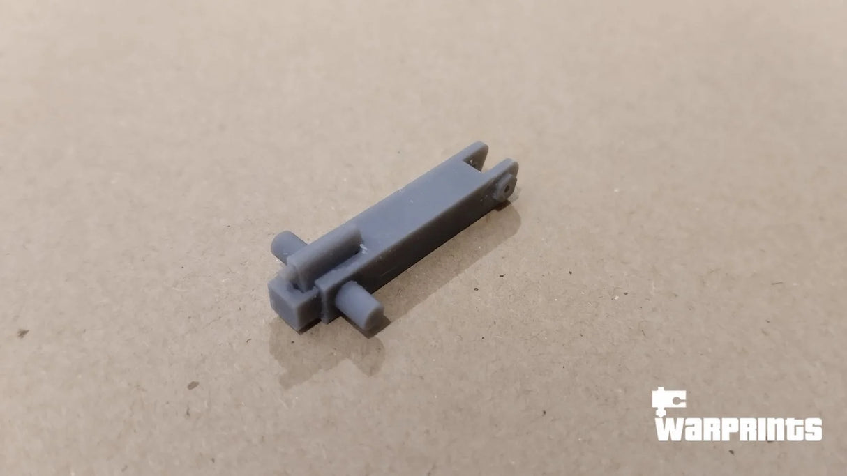 1/6 Scale WWII German Rear Machine Gun Mount - Unfinished Model Kit - Warprints