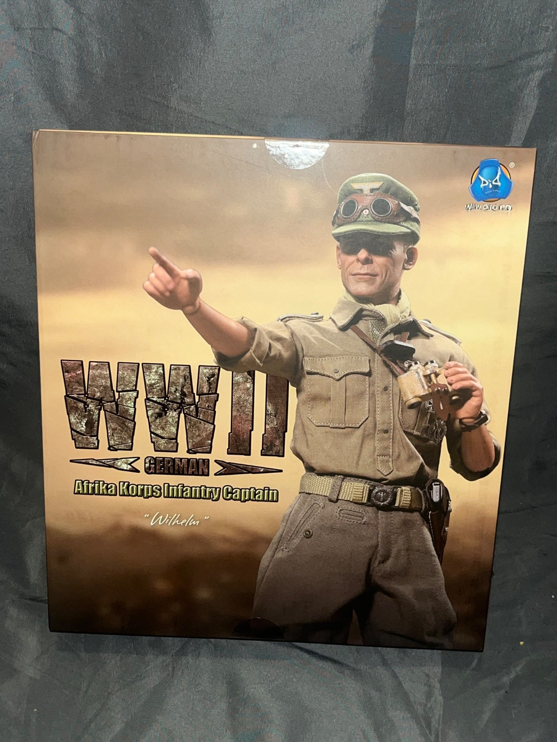 1/6 Scale WWII German Afrika Korps Infantry Captain Wilhelm - NIB DID