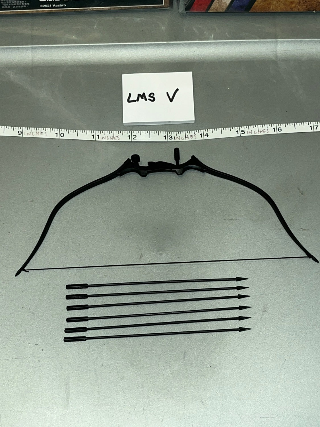 1/6 Scale Modern Era US Recurve Bow with Arrows Set - Storm Shadow GI Joe VS Cobra Threezero LMS V