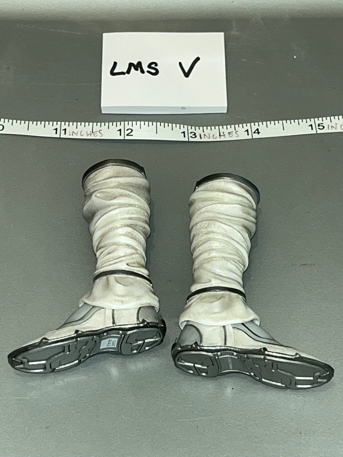 1/6 Scale Modern Era Tall Wrinkled Boots Pair - Storm Shadow GI Joe VS Cobra Threezero LMS V